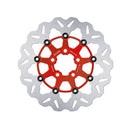 Brake Rotor Wave Floating Red 292X5Mm For Rear: 00-24 Softail