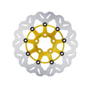 Brake Rotor Wave Floating Gold 292X5Mm For Rear: 00-24 Softail
