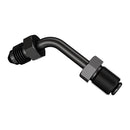 Pipe Fitting 60 Degree Bend Black