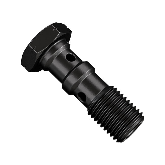 M10 X 1.25 Double Banjo Bolt Black