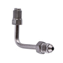 3/8-24 Inch Male Inverted Flare 90 Degree Bend