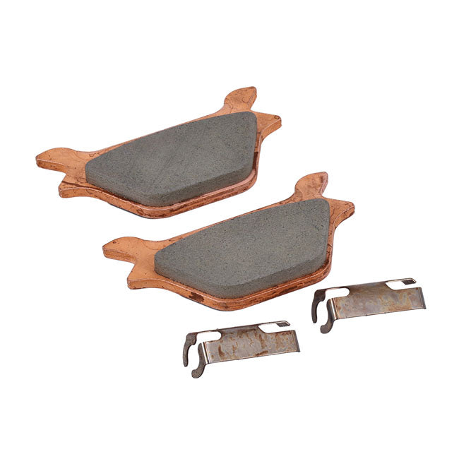 Brake Pads For Rear: L87-99 Big Twin, TC, XL Sportster (NU) (Excl. FLT)