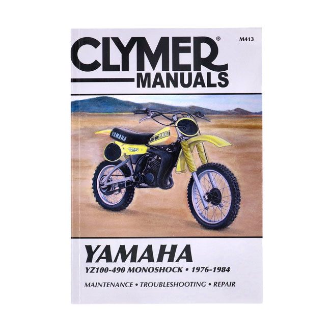 Service Manual Yamaha Yz100-490 Monoshock