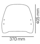 Urban Screen Light Smoke For Honda Scoopy SH300i 2015-2021