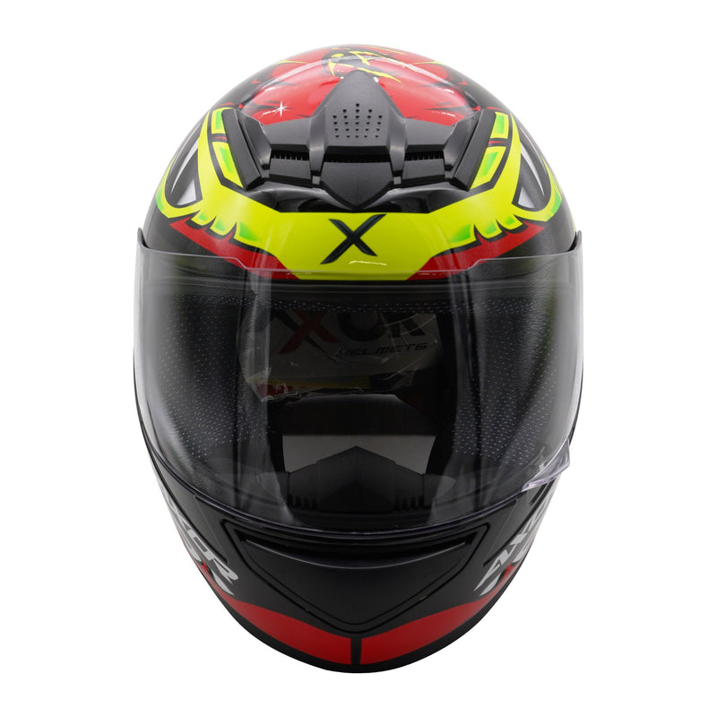 Rage Full Face Helmet Gloss Python / Red / Yellow / Black