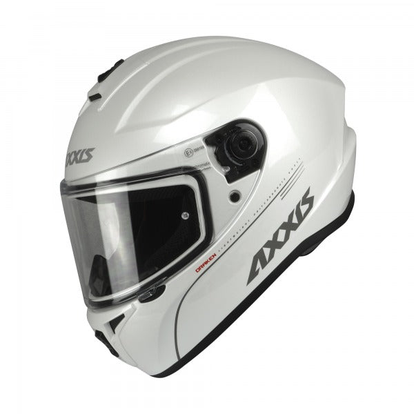 Draken S Solid Full Face Helmet Gloss Pearl White