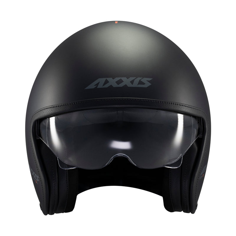 Axxis Hornet S SV Solid A1 Open Face Helmet Matt Black