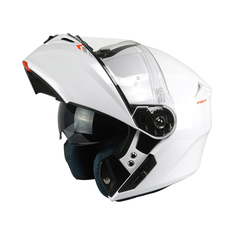 Axxis Storm SV A0 Flip Up Helmet Gloss White