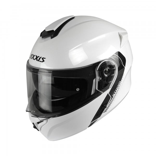 Storm SV Solid A0 Flip Up Helmet Gloss Pearl White