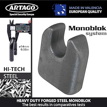 68 Padlock - Grey - 15 MM Shackle