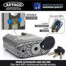 68 Padlock - Grey - 15 MM Shackle