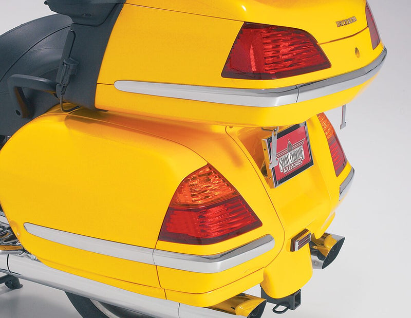 Chrome Trunk Molding Insert Chrome For Honda GL 1800 2001-2010