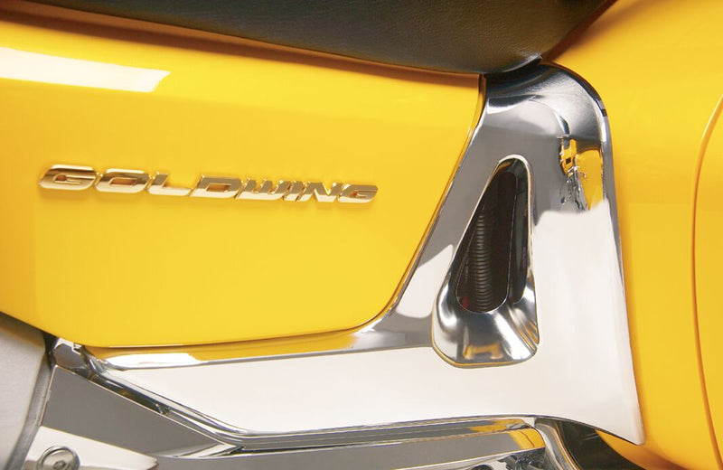 Chrome Battery Side Cover Trim Chrome For Honda GL 1800 2001-2010