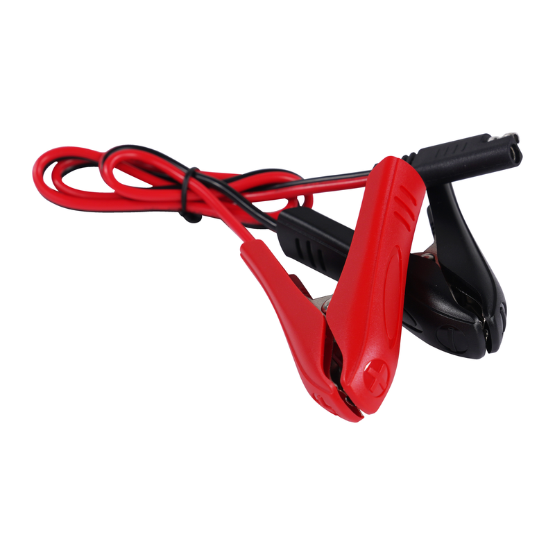 Battery Charger SAE Connector Lead With Crocodile Clamp Attachment