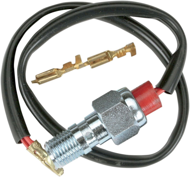 BL Banjo Bolts with Built-In Pressure Switch Chrome - M10 x 1.0