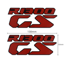 Pyramid Decals For BMW R1300GS Logo Red - Set Of 2