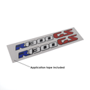 Pyramid Decals For BMW R1300GS Logo Blue / Red - Set Of 2