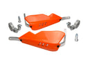 JET Handguard Kit - Two Point Mount (For Tapered Handlebars) Orange