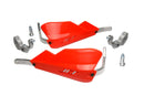 JET Handguard Kit - Two Point Mount (For Tapered Handlebars) Red
