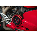 Clear Oil Bath Clutch Cover Black Ducati Panigale