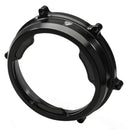 Clear Oil Bath Clutch Cover With Carbon Fiber Inlay Black For Ducati Panigale