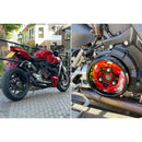 Clear Oil Bath Clutch Cover Black Ducati Panigale V2 / Streetfighter V2