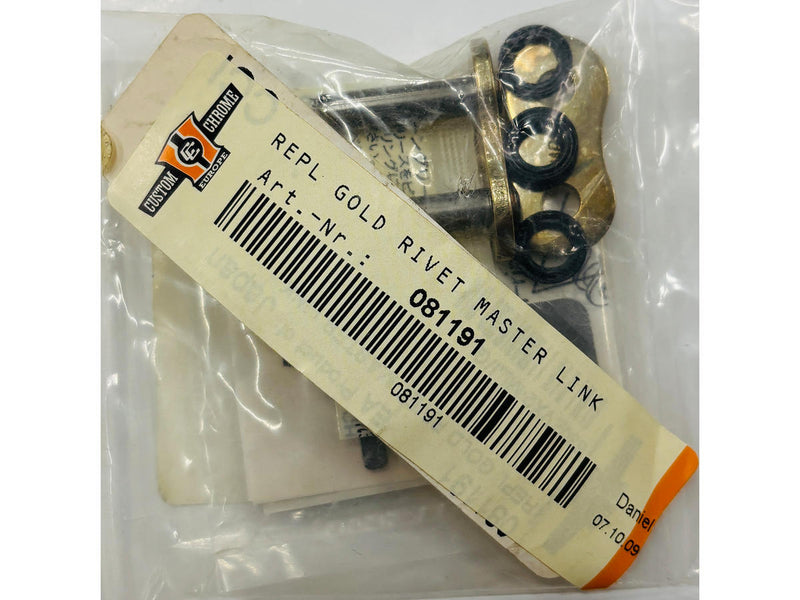 Replacement Gold Rivet Master Link