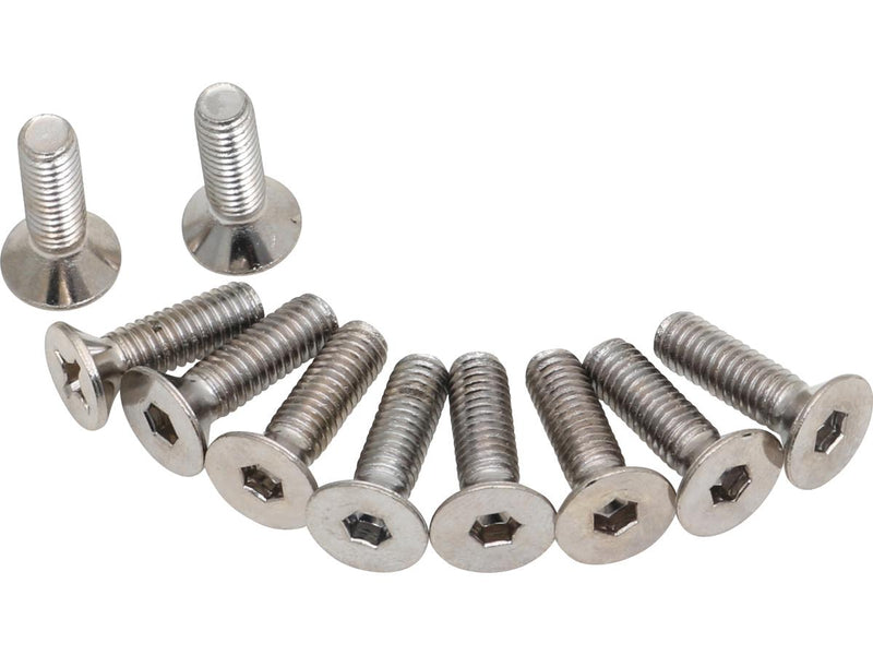 Socket Screw Chrome 1/4 Inch