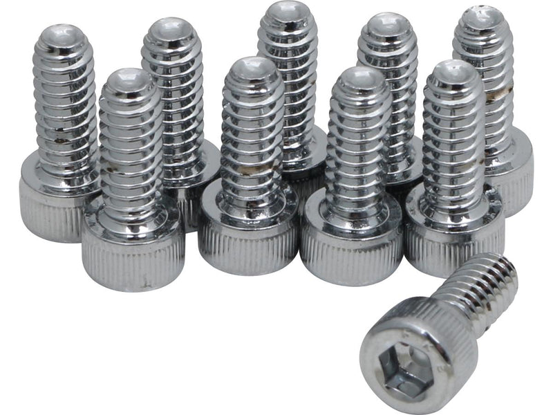 Allen Screw Chrome 10-24 X 1/2 Inch