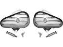 Teardrop Softail Left Side Tool Box With Tumbler Lock Chrome