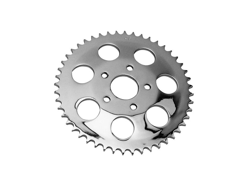 Rear Sprocket Chrome - 47 Teeth Offset 2mm