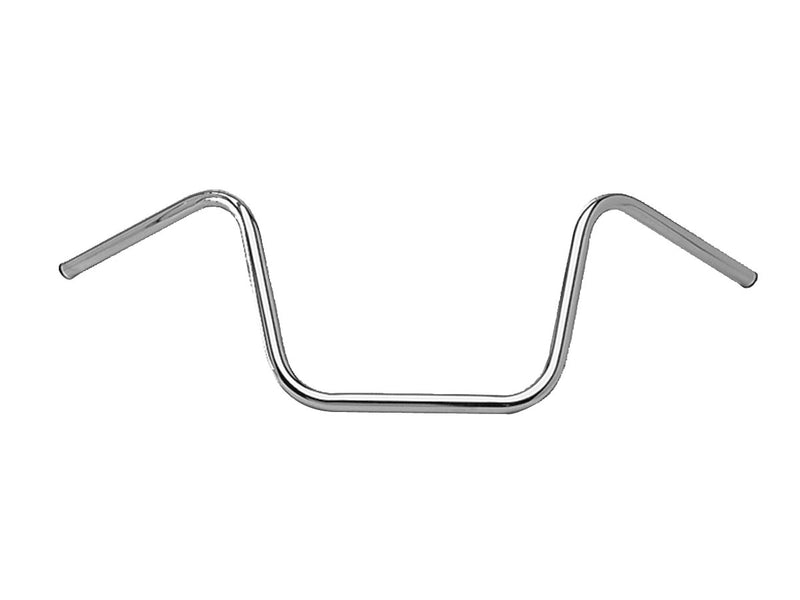 Ape Hanger Non Dimpled Handlebar Chrome - 12 Inch