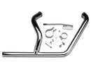 2 Into 1 Softail 86-06 Header Chrome - 1.75 Inch
