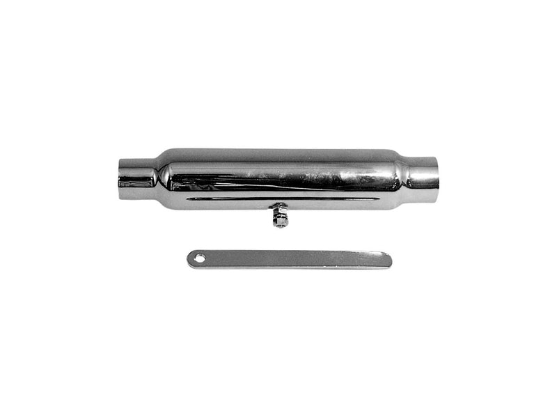 Shorty Slip-On Muffler Chrome