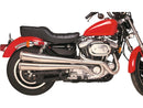 2:2 Megaphone Series Race System 4 Inch Exhaust Stainless Steel For 04-13 Sportster
