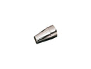 Internal End Cap Tapered Chrome - 3 Inch