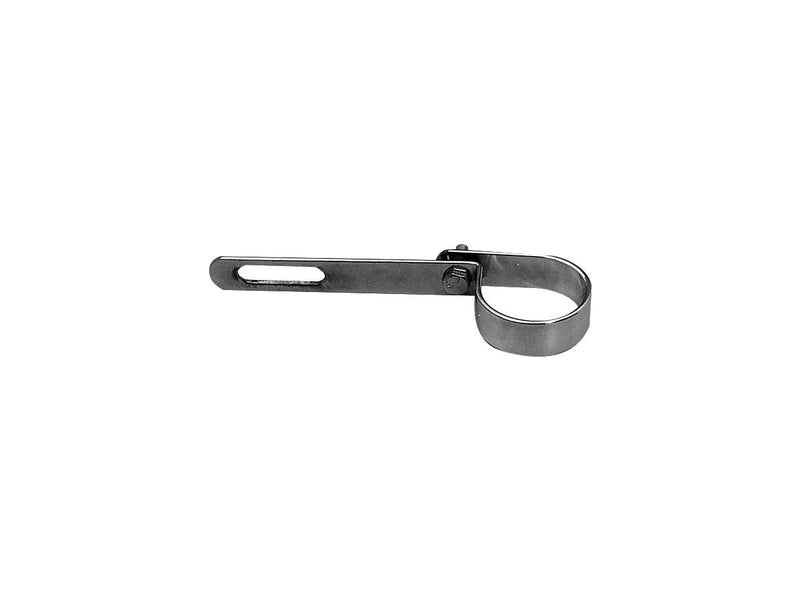 P-Clamp Standard 1-3/4 Inch P-Clamp With 65 Inch Strap Chrome