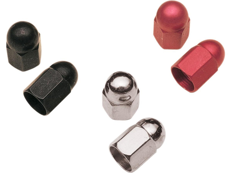 Acorn Style Valve Stem Covers Chrome