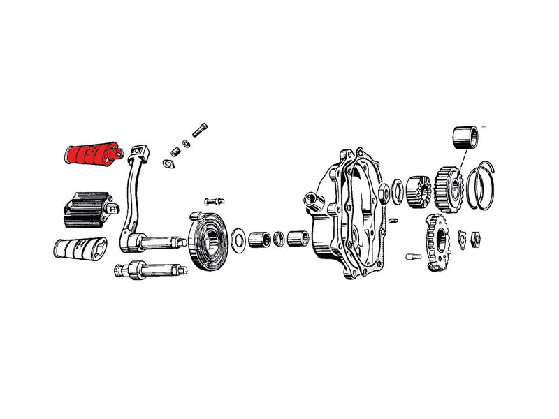 Kicker Pedal Assembly