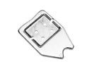 Bottom Plate 6 V Battery Mounting Parts Chrome