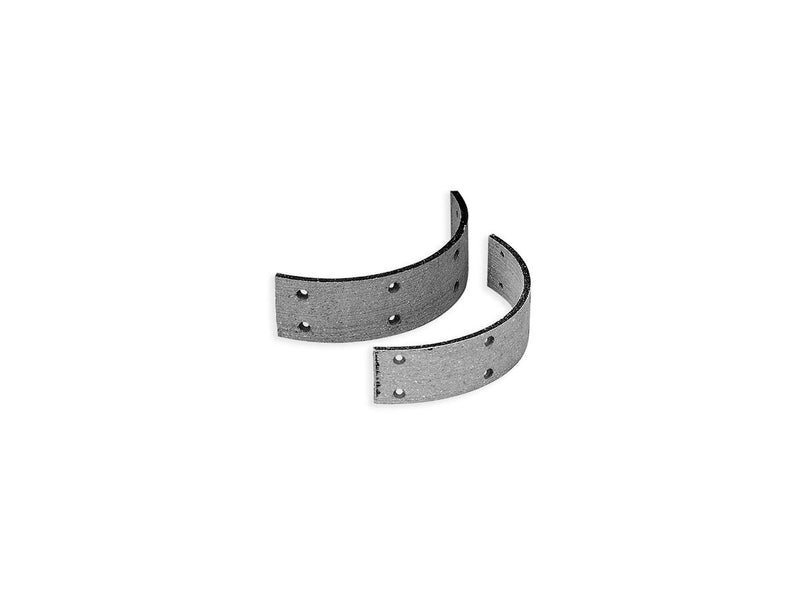 Drum Brake Shoe Lining With Rivets Organic Rear For 63-65 Panhead