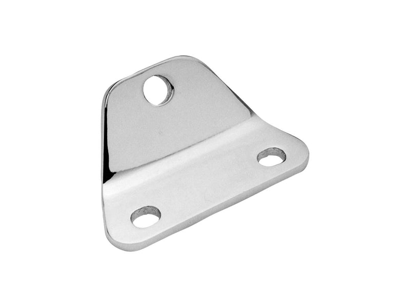 Bottom Mount Headlight Bracket Chrome For 49-52 Flathead