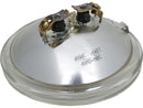 Sealed Beam 4.5 Inch Spotlampeneinsatz Clear Fluted Clear H4