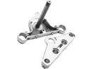 Lower Triple Clamp FL Triple Tree Without Padlock Tab With Stem For 49-65 Panhead
