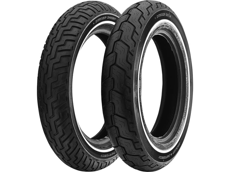 D402 Touring Rear Tyre Single White Line - MT/90 B-16 74H TT TL