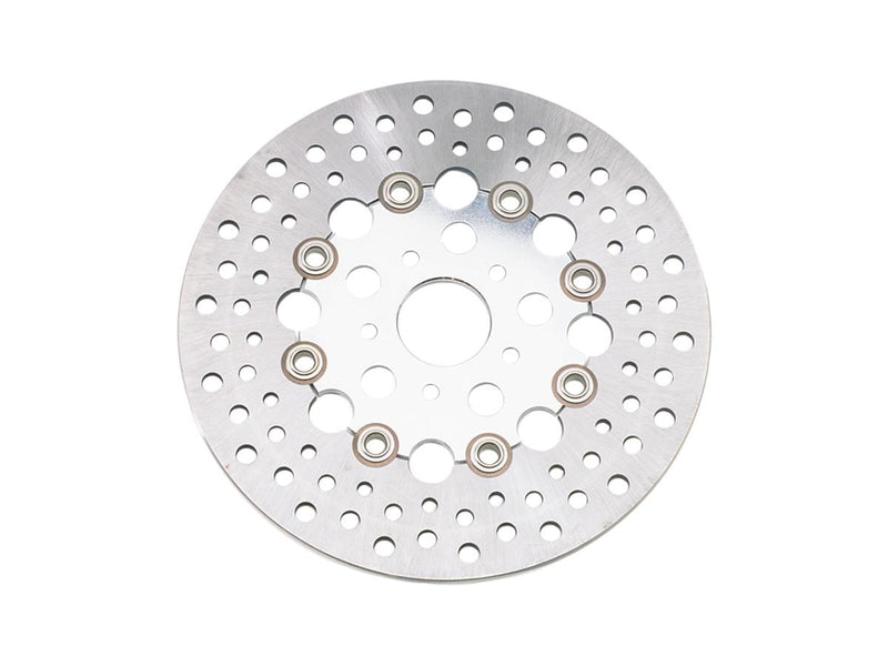 Floating Rear Brake Rotors Chrome Stainless Steel For 92-99 Sportster - 11.5 Inch