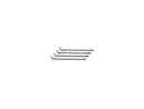 Dual Disc Hub Spokes Chrome For FXST 84-UP
