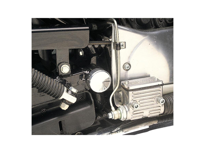 Swingarm Pivot Bolt Cover Chrome For 82-03 Sportster