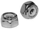 Nylon-Inserted Lock Nut Pack Chrome 7/16 Inch -20 UNF