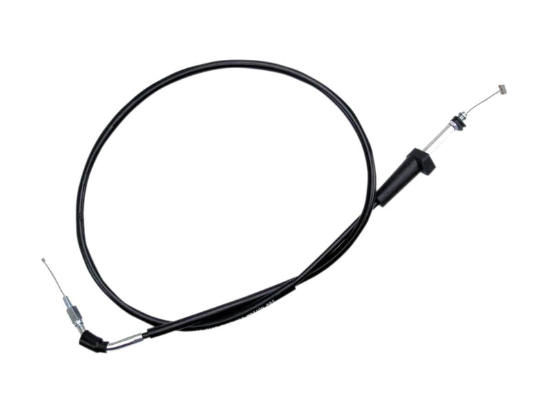 Aftermarket Carburetor Throttle Cable 90 Degree Black Vinyl - 42.7"